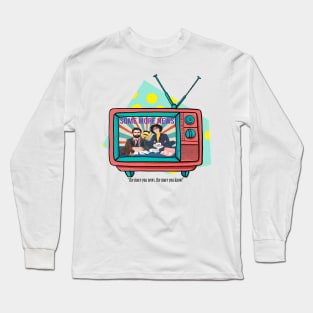 retro - some more news tv Long Sleeve T-Shirt